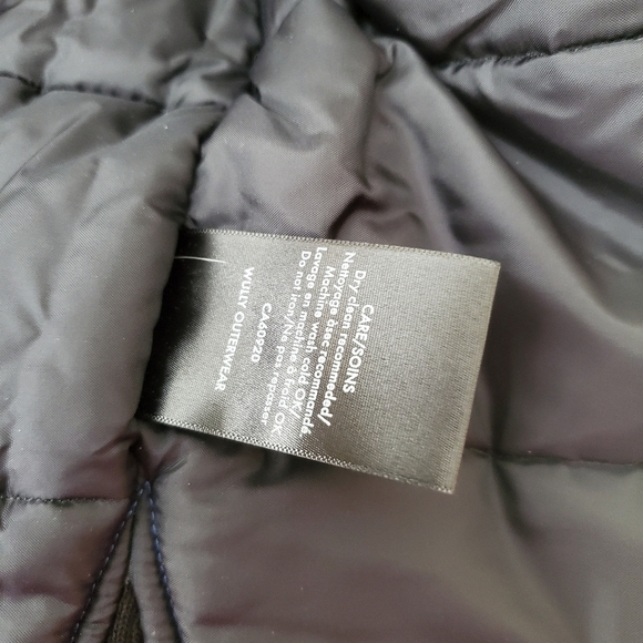 Wuxly (Wully) Quilted Puffer Blue Eagle Vest Size Large - Picture 11 of 12